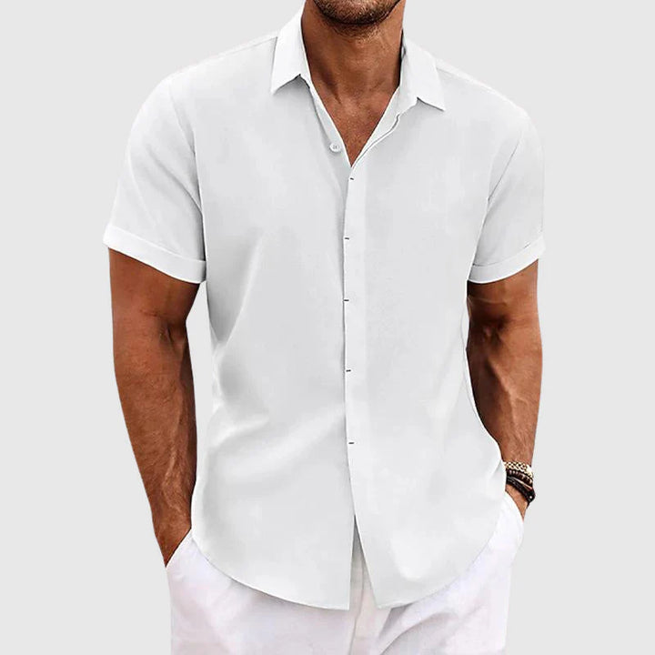 Laurent Riviera Linen Shirt