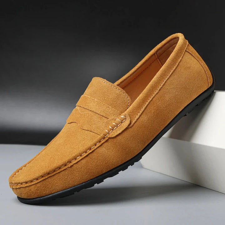Le Revage Suede Loafers